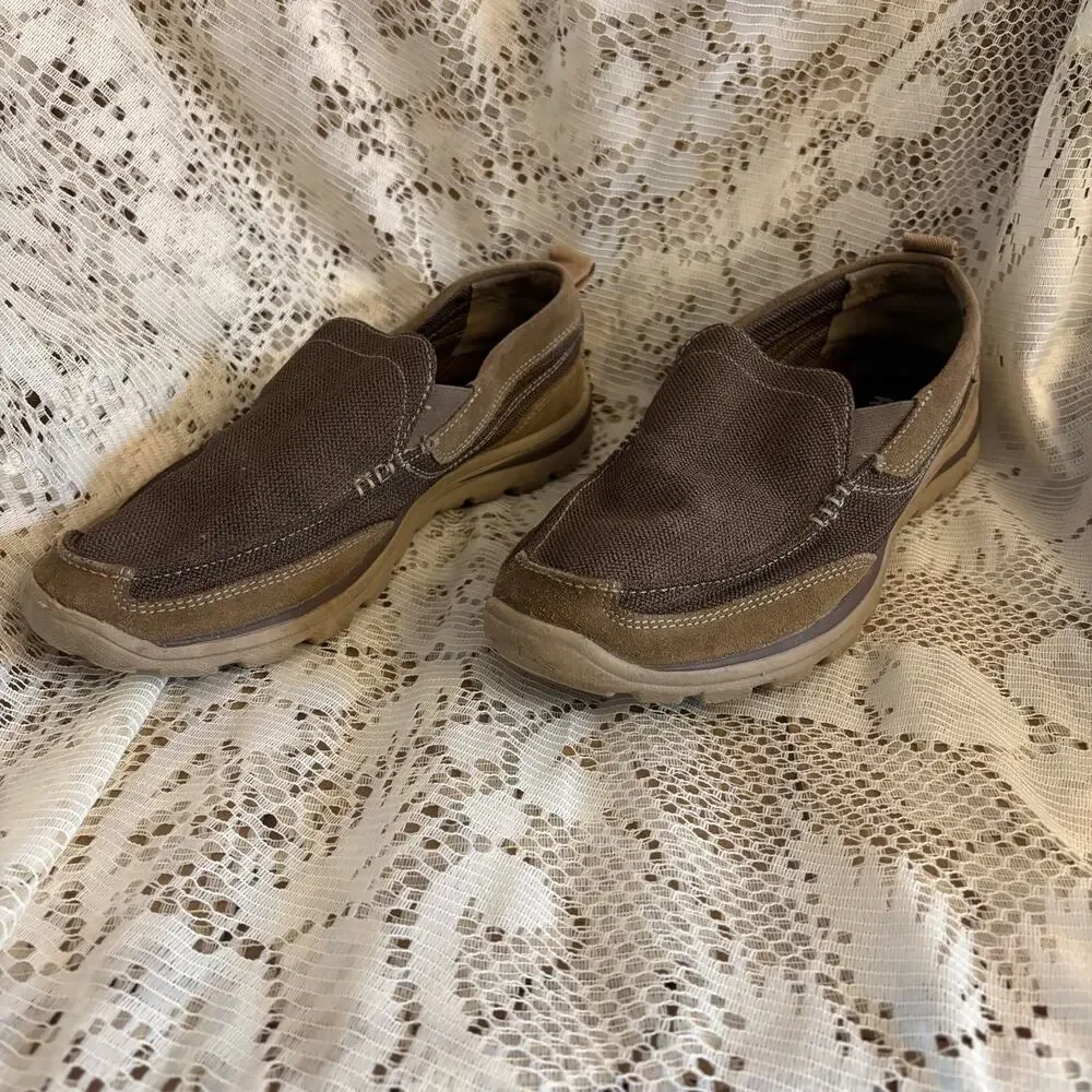 Skechers Superior Milford Men's US 10 Light Tan Slip On Loafers